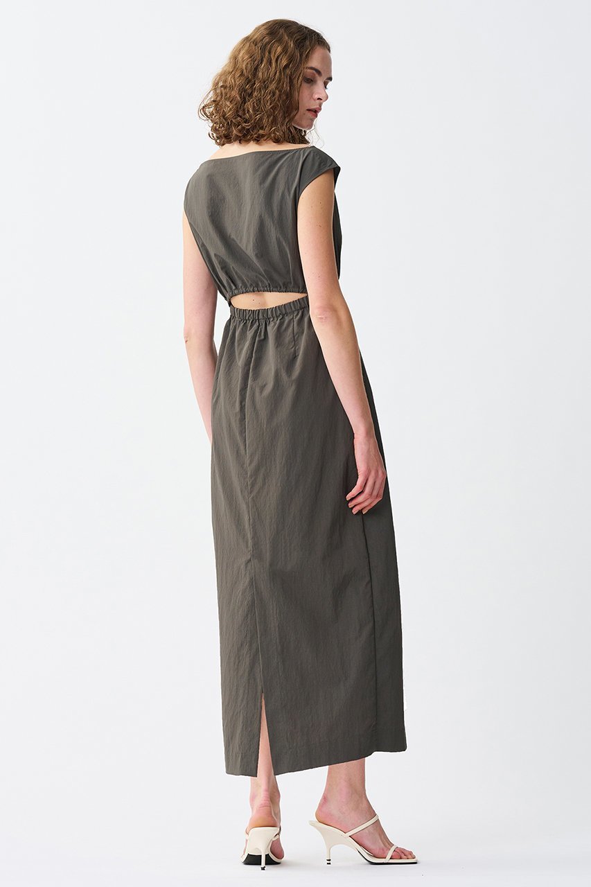 【アンクレイヴ/uncrave】のライトプルーフナイロン ドロストワンピース 人気、トレンドファッション・服の通販 founy(ファニー) 　ファッション　Fashion　レディースファッション　Fashion for Women　ワンピース　Dresses　チュニック　Tunic Tops & Dresses　おすすめ　Recommended / Our Picks　スポーティ　Sporty, Casual Athletic　スリット　Slit, Slit Detail　チュニック　Tunic, Long Top　フェミニン　Feminine, Girly　リゾート　Resort, Vacation Style　ロング　Long, Long-Length　夏　Summer　春　Spring　S/S・春夏　SS, Spring/Summer, Warm Season　other-7|ID: prp329100004503195 ipo3291000000032859467