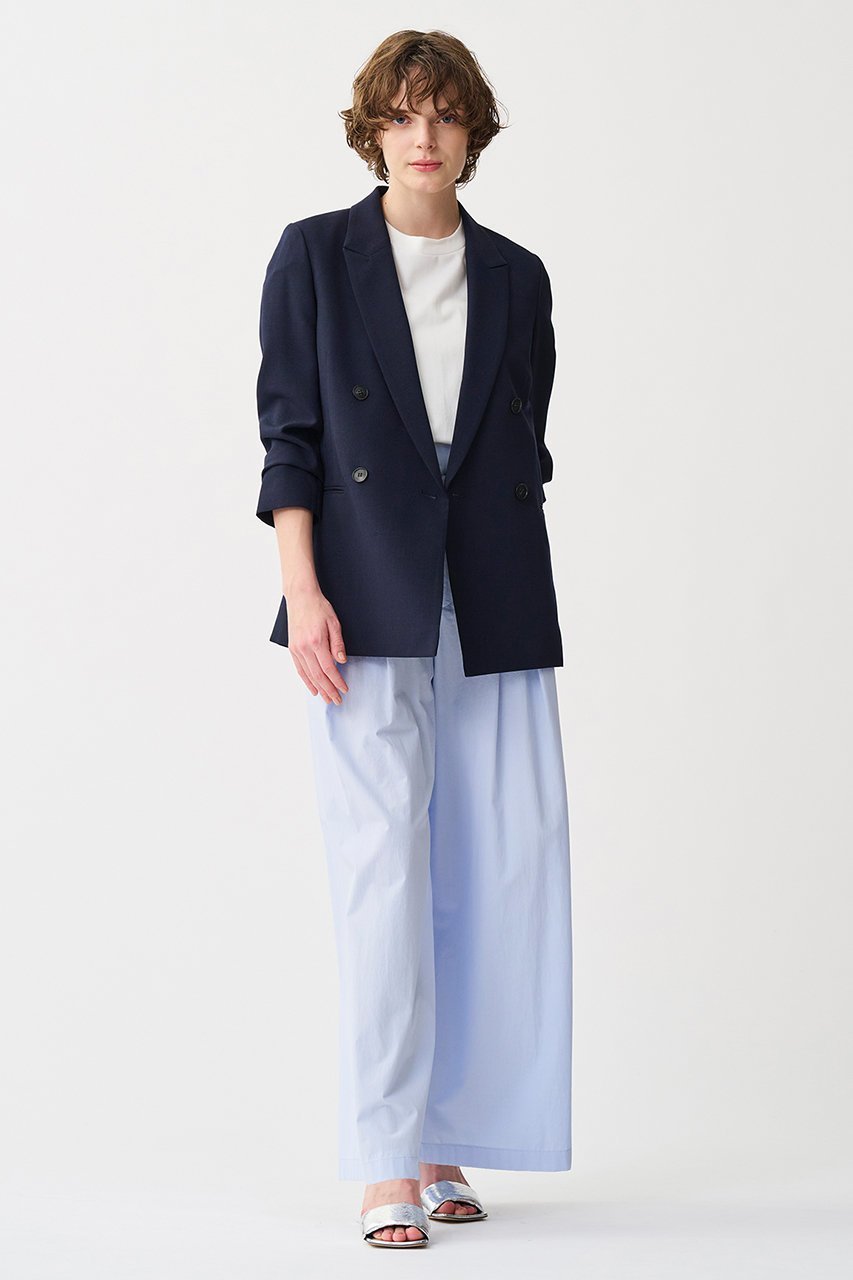 【アンクレイヴ/uncrave】のウォッシャブルドライサップ /ジャケット 人気、トレンドファッション・服の通販 founy(ファニー) 　ファッション　Fashion　レディースファッション　Fashion for Women　アウター　Coat / Outerwear Collection　レディースジャケット・軽アウター　Jackets　ジャケット　Jacket, Outerwear　ダブル　Double, Double-Breasted　バランス　Balance, Style Balance　エレガント 上品　Elegant　再入荷　Restock / Back in Stock　夏　Summer　春　Spring　S/S・春夏　SS, Spring/Summer, Warm Season　other-8|ID: prp329100004503197 ipo3291000000033138518
