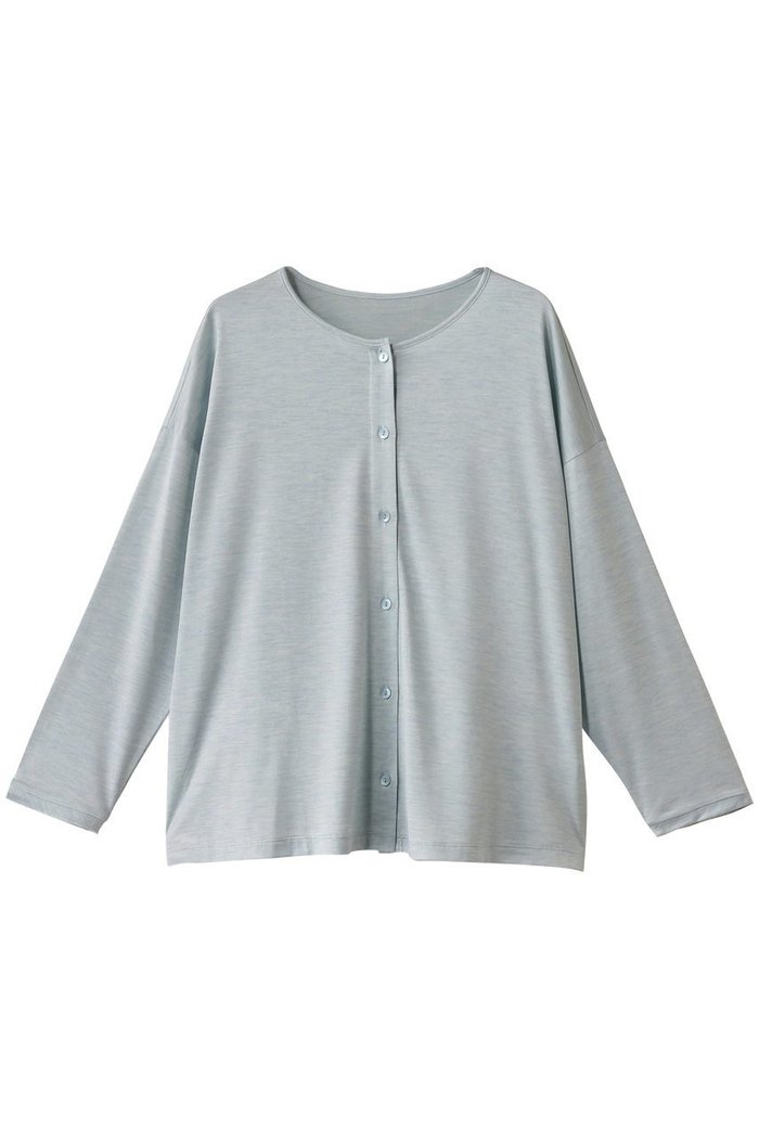 【キッドブルー/KID BLUE】の25トップシルク天竺トップス インテリア・キッズ・メンズ・レディースファッション・服の通販 founy(ファニー) https://founy.com/ ファッション Fashion レディースファッション WOMEN トップス・カットソー Tops/Tshirt おすすめ Recommend シルク Silk シンプル Simple セットアップ Set Up パジャマ Pajamas |ID: prp329100004503199 ipo3291000000031778611