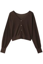【アンクレイヴ/uncrave】のシアーニット /2WAYカーディガン ブラウン|ID: prp329100004504483 ipo3291000000031790411