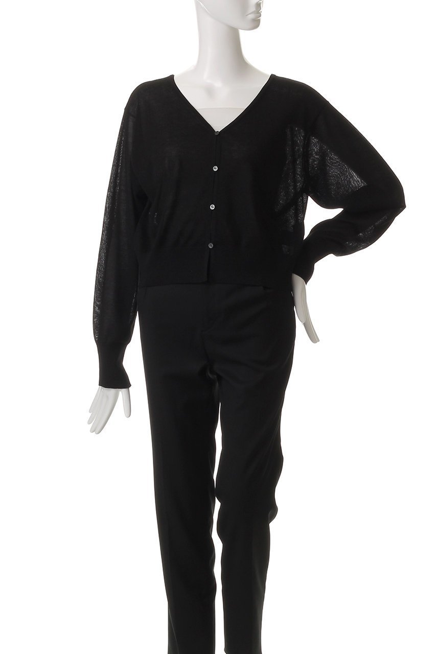 【アンクレイヴ/uncrave】のシアーニット /2WAYカーディガン 人気、トレンドファッション・服の通販 founy(ファニー) 　ファッション　Fashion　レディースファッション　WOMEN　トップス・カットソー　Tops/Tshirt　ニット　Knit Tops　カーディガン　Cardigans　おすすめ　Recommend　カーディガン　Cardigan　シアー　Sheer　フロント　Front　ボトム　Bottom　ワイド　Wide　エレガント 上品　Elegant　other-2|ID: prp329100004504483 ipo3291000000031790412