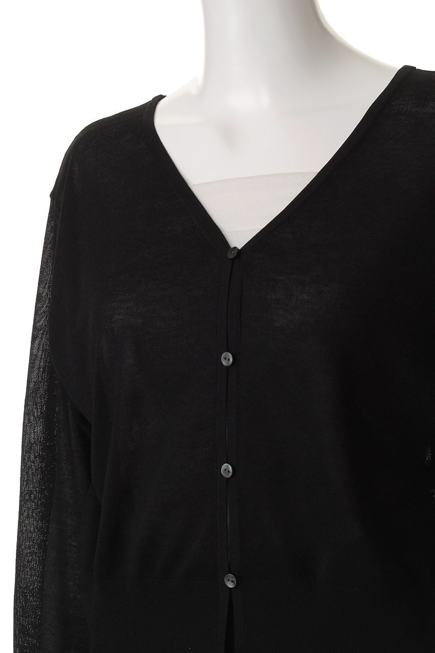 【アンクレイヴ/uncrave】のシアーニット /2WAYカーディガン 人気、トレンドファッション・服の通販 founy(ファニー) 　ファッション　Fashion　レディースファッション　WOMEN　トップス・カットソー　Tops/Tshirt　ニット　Knit Tops　カーディガン　Cardigans　おすすめ　Recommend　カーディガン　Cardigan　シアー　Sheer　フロント　Front　ボトム　Bottom　ワイド　Wide　エレガント 上品　Elegant　other-5|ID: prp329100004504483 ipo3291000000031790415