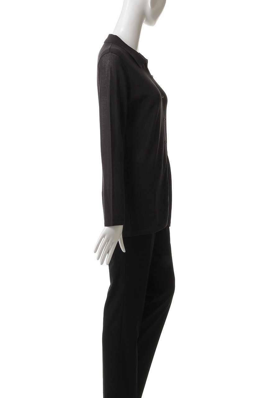 【アンクレイヴ/uncrave】のシアーコットン /ポロニット 人気、トレンドファッション・服の通販 founy(ファニー) 　ファッション　Fashion　レディースファッション　Fashion for Women　トップス・カットソー　Cut & Sew Tops　ニット　Knit Tops & Sweaters　カジュアルプルオーバー・ニットトップス　Pullovers & Knit Tops / Casual Pullovers　カーディガン　Cardigan, Knitwear　シアー　Sheer, See-Through　シルク　Silk, 100% Silk　ストレート　Straight, Straight Cut　フロント　Front, Front Design　エレガント 上品　Elegant　夏　Summer　other-3|ID: prp329100004504484 ipo3291000000032923142