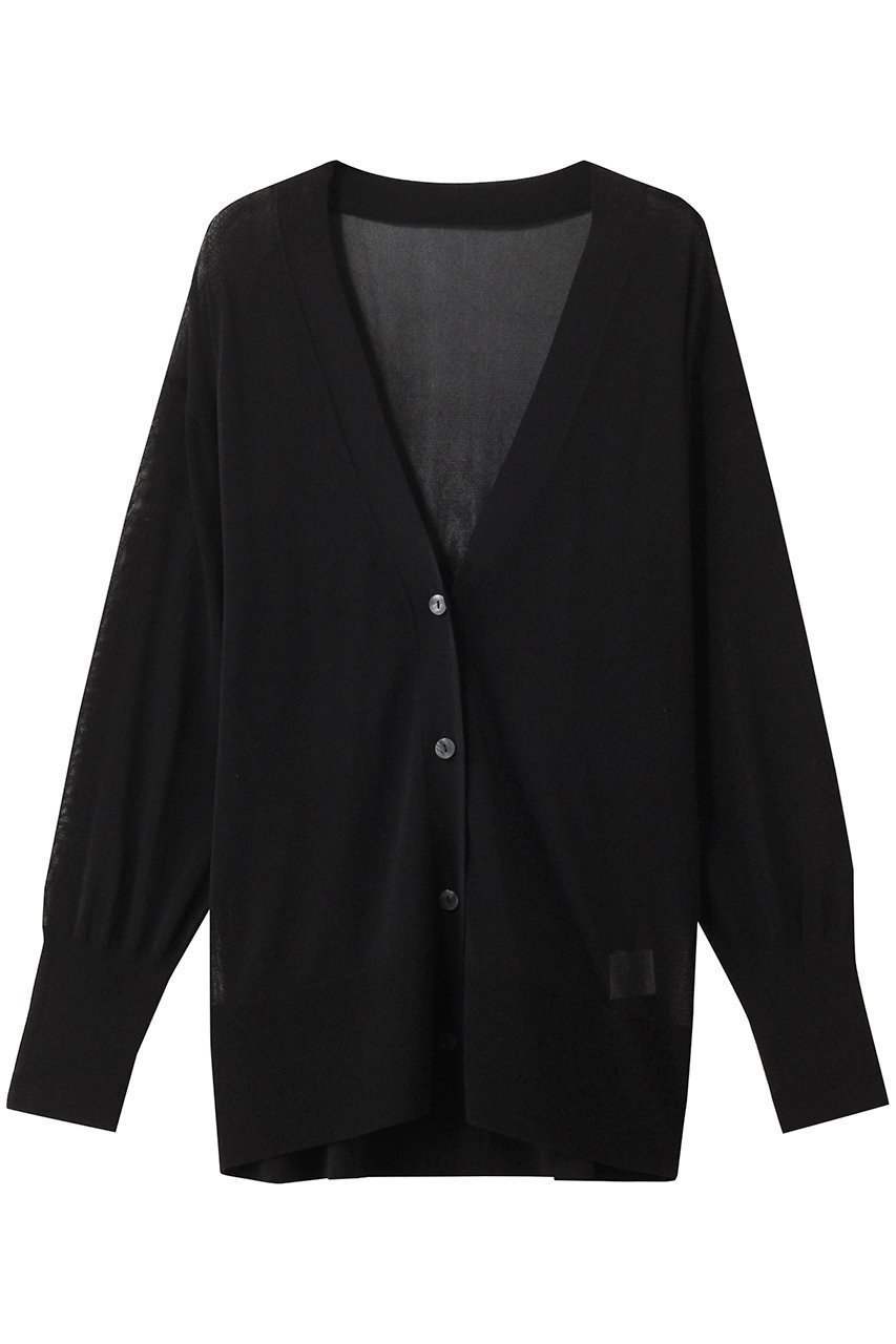 【アンクレイヴ/uncrave】のラスターシアーニット ロングカーディガン インテリア・キッズ・メンズ・レディースファッション・服の通販 founy(ファニー) 　ファッション　Fashion　レディースファッション　Fashion for Women　トップス・カットソー　Cut & Sew Tops　ニット　Knit Tops & Sweaters　カーディガン・羽織り　Layered Style Cardigans　カーディガン　Cardigan, Knitwear　シアー　Sheer, See-Through　ストレッチ　Stretch, Stretchy Fabric　リラックス　Relax, Relaxed Fit　ロング　Long, Long-Length　エレガント 上品　Elegant　夏　Summer　春　Spring　S/S・春夏　SS, Spring/Summer, Warm Season　ブラック|ID: prp329100004504486 ipo3291000000032923287