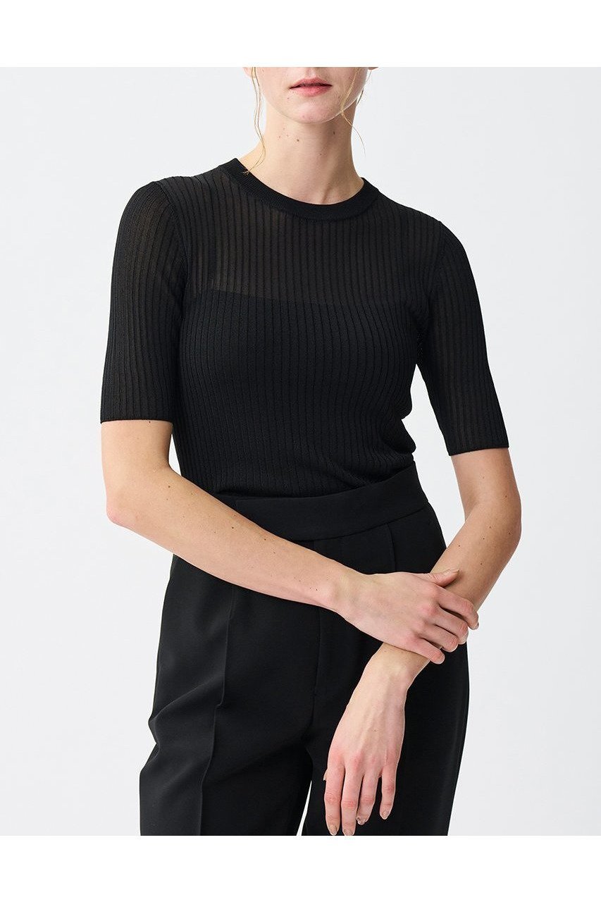 【アンクレイヴ/uncrave】のラスターシアーニット ワイドリブトップス 人気、トレンドファッション・服の通販 founy(ファニー) 　ファッション　Fashion　レディースファッション　WOMEN　トップス・カットソー　Tops/Tshirt　ニット　Knit Tops　プルオーバー　Pullover　なめらか　Smooth　インナー　Inner　シンプル　Simple　ストレッチ　Stretch　夏　Summer　春　Spring　S/S・春夏　Ss・Spring/Summer　other-8|ID: prp329100004504487 ipo3291000000031790458