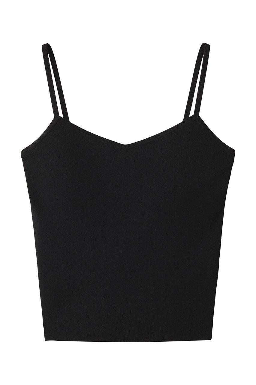 【アンクレイヴ/uncrave】のスムースニット キャミソール(カップ付き) インテリア・キッズ・メンズ・レディースファッション・服の通販 founy(ファニー) 　ファッション　Fashion　レディースファッション　Fashion for Women　トップス・カットソー　Cut & Sew Tops　ニット　Knit Tops & Sweaters　キャミソール&ノースリーブ　Camisoles & Sleeveless Tops　カジュアルプルオーバー・ニットトップス　Pullovers & Knit Tops / Casual Pullovers　なめらか　Smooth, Silky Texture　インナー　Innerwear　カーディガン　Cardigan, Knitwear　キャミソール　Camisole, Spaghetti Strap Top　サマー　Summer, Summer Style　バランス　Balance, Style Balance　今夏　This Summer　夏　Summer　羽織　Haori, Light Jacket　ブラック|ID: prp329100004504488 ipo3291000000032923398