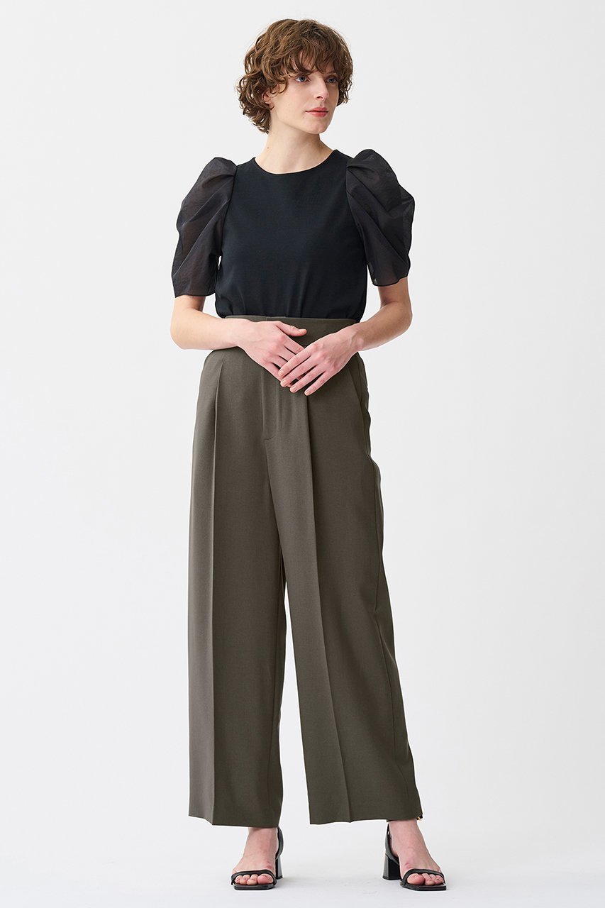 【アンクレイヴ/uncrave】のダブルフェイスジャージー /オーガンジーコンビトップス 人気、トレンドファッション・服の通販 founy(ファニー) 　ファッション　Fashion　レディースファッション　Fashion for Women　トップス・カットソー　Cut & Sew Tops　シャツ・ブラウス・オフィスカジュアル　Elegant Blouses & Button-Ups　ロングTシャツ・Tシャツ　Longline T-Shirts & Tees　カットソー・ベーシックTシャツ　Cut-and-Sewn Tops / Stretch Tees & Basics　なめらか　Smooth, Silky Texture　コンシャス　Conscious, Bodycon　シアー　Sheer, See-Through　ショート　Short, Short Length　スリーブ　Sleeve, Long Sleeve / Short Sleeve　フェミニン　Feminine, Girly　再入荷　Restock / Back in Stock　夏　Summer　other-7|ID: prp329100004504490 ipo3291000000032846559