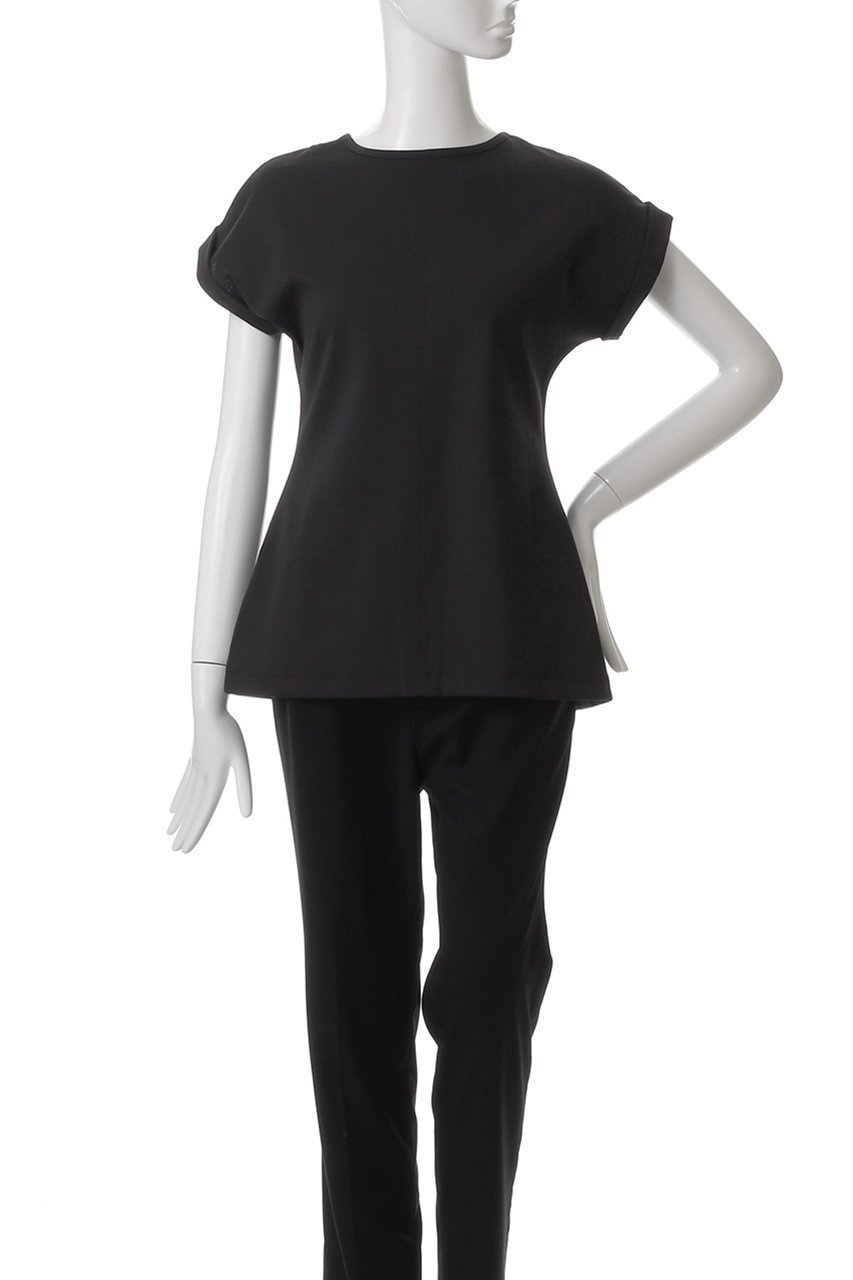 【アンクレイヴ/uncrave】のダブルフェイスジャージー /2WAYスリットトップス 人気、トレンドファッション・服の通販 founy(ファニー) 　ファッション　Fashion　レディースファッション　WOMEN　トップス・カットソー　Tops/Tshirt　シャツ/ブラウス　Shirts/Blouses　ロング / Tシャツ　T-Shirts　カットソー　Cut and Sewn　エレガント 上品　Elegant　ショート　Short　スリット　Slit　スリーブ　Sleeve　ペプラム　Peplum　ボトム　Bottom　NEW・新作・新着・新入荷　New Arrivals　other-6|ID: prp329100004504491 ipo3291000000032245176