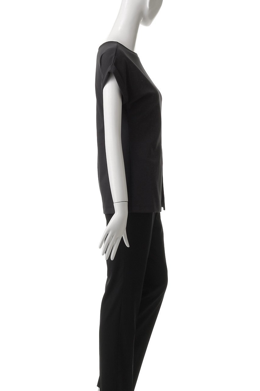 【アンクレイヴ/uncrave】のダブルフェイスジャージー /2WAYスリットトップス 人気、トレンドファッション・服の通販 founy(ファニー) ファッション Fashion レディースファッション Fashion for Women トップス・カットソー Cut & Sew Tops シャツ・ブラウス・オフィスカジュアル Elegant Blouses & Button-Ups ロングTシャツ・Tシャツ Longline T-Shirts & Tees カットソー・ベーシックTシャツ Cut-and-Sewn Tops / Stretch Tees & Basics エレガント 上品 Elegant ショート Short, Short Length スリット Slit, Slit Detail スリーブ Sleeve, Long Sleeve / Short Sleeve ペプラム Peplum, Flared Hem ボトム Bottoms, Lower Wear other-3|ID: prp329100004504491 ipo3291000000036552048