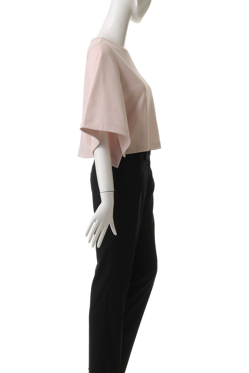 【アンクレイヴ/uncrave】のダブルフェイスジャージー /ハンカチスリーブトップス 人気、トレンドファッション・服の通販 founy(ファニー) 　ファッション　Fashion　レディースファッション　Fashion for Women　トップス・カットソー　Cut & Sew Tops　シャツ・ブラウス・オフィスカジュアル　Elegant Blouses & Button-Ups　ロングTシャツ・Tシャツ　Longline T-Shirts & Tees　カットソー・ベーシックTシャツ　Cut-and-Sewn Tops / Stretch Tees & Basics　ショート　Short, Short Length　シルケット　Silket, Silky Cotton　スリーブ　Sleeve, Long Sleeve / Short Sleeve　ダブル　Double, Double-Breasted　定番　Standard, Basic Item　ハンカチ　Handkerchief, Hanky　バランス　Balance, Style Balance　フェイス　Face, Facial Design　ボトム　Bottoms, Lower Wear　other-3|ID: prp329100004504492 ipo3291000000032846602