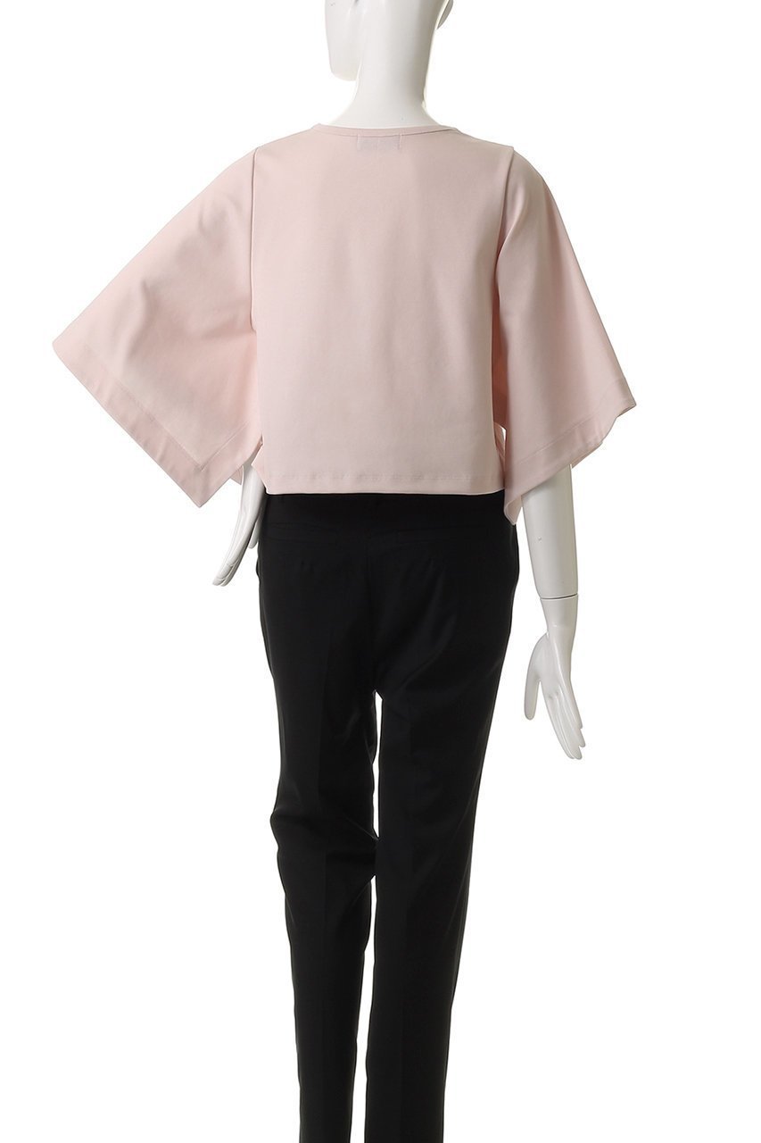 【アンクレイヴ/uncrave】のダブルフェイスジャージー /ハンカチスリーブトップス 人気、トレンドファッション・服の通販 founy(ファニー) 　ファッション　Fashion　レディースファッション　Fashion for Women　トップス・カットソー　Cut & Sew Tops　シャツ・ブラウス・オフィスカジュアル　Elegant Blouses & Button-Ups　ロングTシャツ・Tシャツ　Longline T-Shirts & Tees　カットソー・ベーシックTシャツ　Cut-and-Sewn Tops / Stretch Tees & Basics　ショート　Short, Short Length　シルケット　Silket, Silky Cotton　スリーブ　Sleeve, Long Sleeve / Short Sleeve　ダブル　Double, Double-Breasted　定番　Standard, Basic Item　ハンカチ　Handkerchief, Hanky　バランス　Balance, Style Balance　フェイス　Face, Facial Design　ボトム　Bottoms, Lower Wear　other-4|ID: prp329100004504492 ipo3291000000032846607