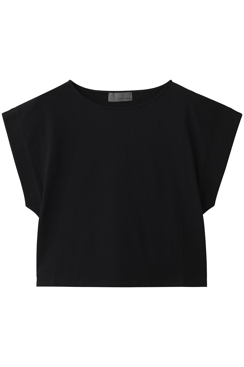 【アンクレイヴ/uncrave】のプレーンストレッチ ショートトップス インテリア・キッズ・メンズ・レディースファッション・服の通販 founy(ファニー) 　ファッション　Fashion　レディースファッション　Fashion for Women　トップス・カットソー　Cut & Sew Tops　シャツ・ブラウス・オフィスカジュアル　Elegant Blouses & Button-Ups　ロングTシャツ・Tシャツ　Longline T-Shirts & Tees　カットソー・ベーシックTシャツ　Cut-and-Sewn Tops / Stretch Tees & Basics　コンパクト　Compact, Small Size　ショルダー　Shoulder, Shoulder Strap　ショート　Short, Short Length　スリーブ　Sleeve, Long Sleeve / Short Sleeve　トレンド　Trend, Trending Now　バランス　Balance, Style Balance　ボトム　Bottoms, Lower Wear　ブラック|ID: prp329100004504494 ipo3291000000032846718