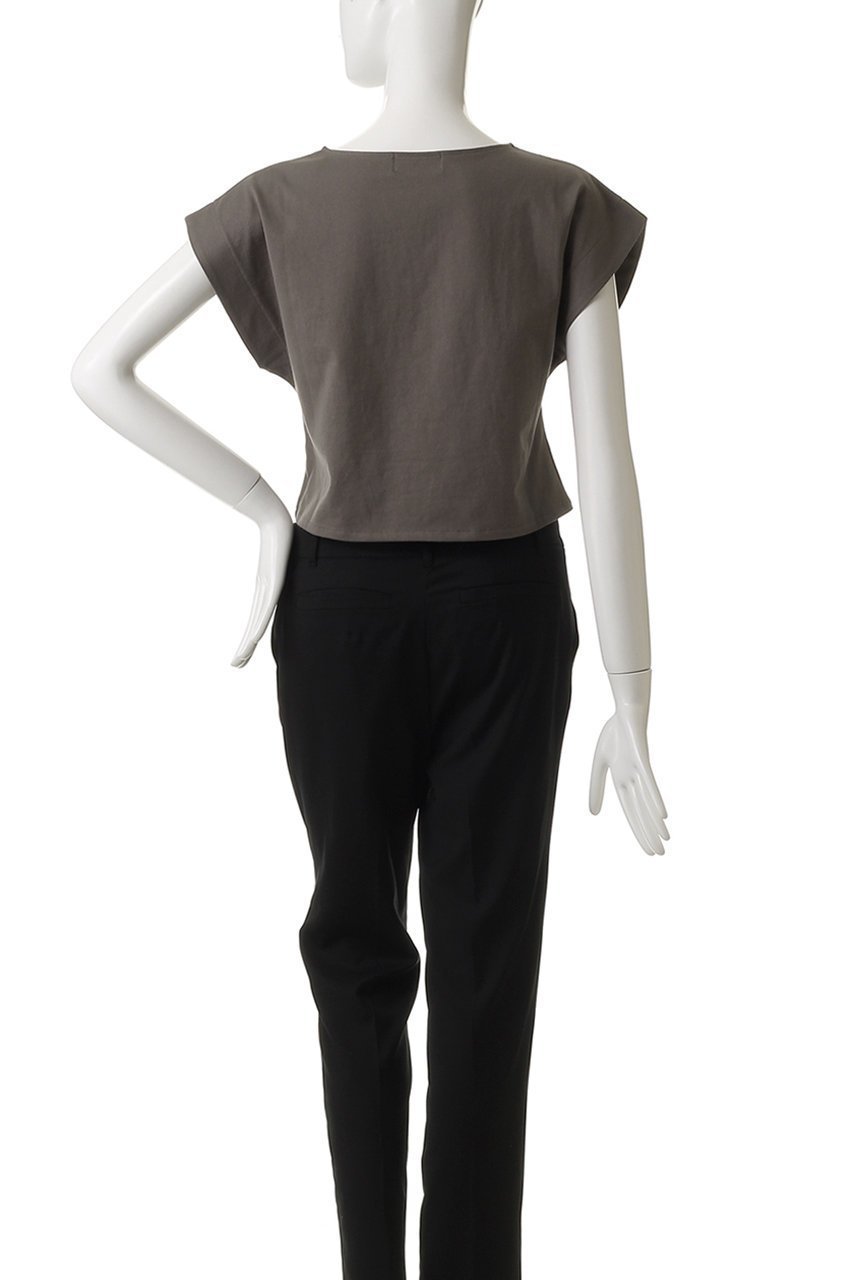 【アンクレイヴ/uncrave】のプレーンストレッチ ショートトップス 人気、トレンドファッション・服の通販 founy(ファニー) 　ファッション　Fashion　レディースファッション　Fashion for Women　トップス・カットソー　Cut & Sew Tops　シャツ・ブラウス・オフィスカジュアル　Elegant Blouses & Button-Ups　ロングTシャツ・Tシャツ　Longline T-Shirts & Tees　カットソー・ベーシックTシャツ　Cut-and-Sewn Tops / Stretch Tees & Basics　コンパクト　Compact, Small Size　ショルダー　Shoulder, Shoulder Strap　ショート　Short, Short Length　スリーブ　Sleeve, Long Sleeve / Short Sleeve　トレンド　Trend, Trending Now　バランス　Balance, Style Balance　ボトム　Bottoms, Lower Wear　other-4|ID: prp329100004504494 ipo3291000000032846742