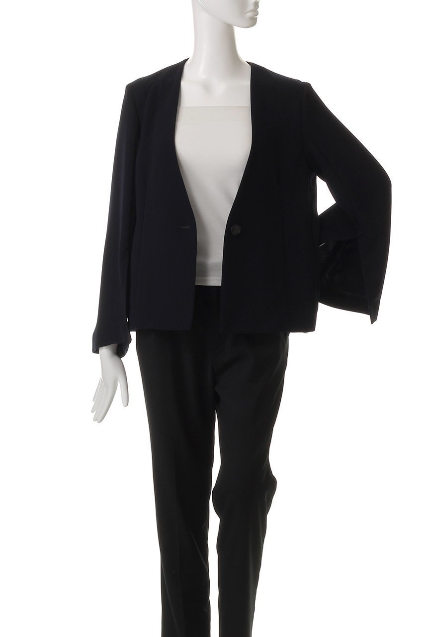 【アンクレイヴ/uncrave】のウォッシャブルダブルクロス /スリットスリーブジャケット 人気、トレンドファッション・服の通販 founy(ファニー) 　ファッション　Fashion　レディースファッション　WOMEN　アウター　Coat Outerwear　ジャケット　Jackets　エレガント 上品　Elegant　ジャケット　Jacket　スリット　Slit　スリーブ　Sleeve　ダブル　Double　フェミニン　Feminine　フォルム　Form　フレア　Flare　ビジネス 仕事 通勤　Business　other-7|ID: prp329100004504495 ipo3291000000031790544