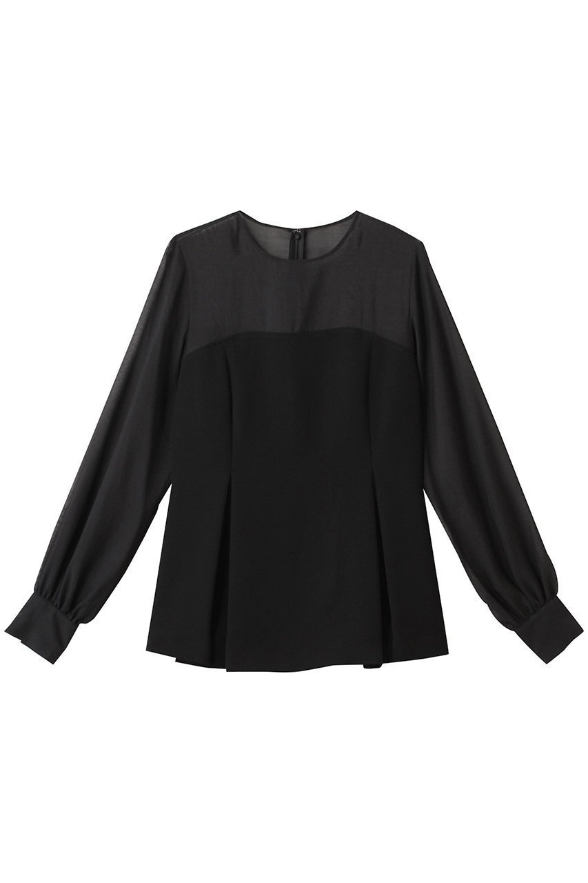 【アンクレイヴ/uncrave】のウォッシャブルダブルクロス /ビスチェブラウス 人気、トレンドファッション・服の通販 founy(ファニー) 　ファッション　Fashion　レディースファッション　WOMEN　トップス・カットソー　Tops/Tshirt　シャツ/ブラウス　Shirts/Blouses　ビスチェ　Bustier　カフス　Cuffs　スリーブ　Sleeve　ドッキング　Docking　ビスチェ　Bustier　ペプラム　Peplum　モダン　Modern　ロング　Long　 other-1|ID: prp329100004504497 ipo3291000000031790548