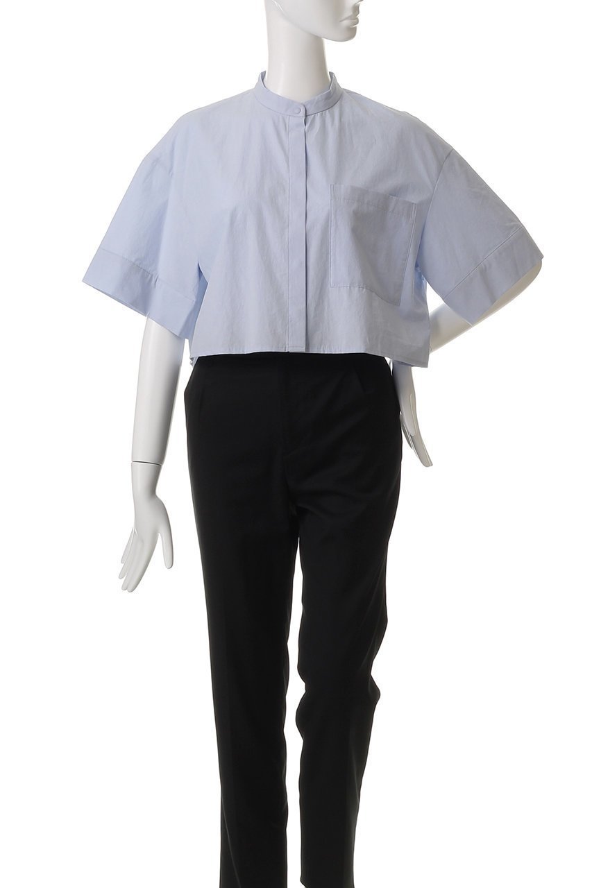 【アンクレイヴ/uncrave】のカラータイプライター /ショートシャツ 人気、トレンドファッション・服の通販 founy(ファニー) 　ファッション　Fashion　レディースファッション　Fashion for Women　トップス・カットソー　Cut & Sew Tops　シャツ・ブラウス・オフィスカジュアル　Elegant Blouses & Button-Ups　インド　Indian Textile　オーガニック　Organic Cotton　クロップド　Cropped, Short Length　ショート　Short, Short Length　スリーブ　Sleeve, Long Sleeve / Short Sleeve　タイプライター　Typewriter Fabric, Crisp Cotton　トレンド　Trend, Trending Now　バランス　Balance, Style Balance　フロント　Front, Front Design　モダン　Modern, Contemporary　リラックス　Relax, Relaxed Fit　other-2|ID: prp329100004504498 ipo3291000000032907981