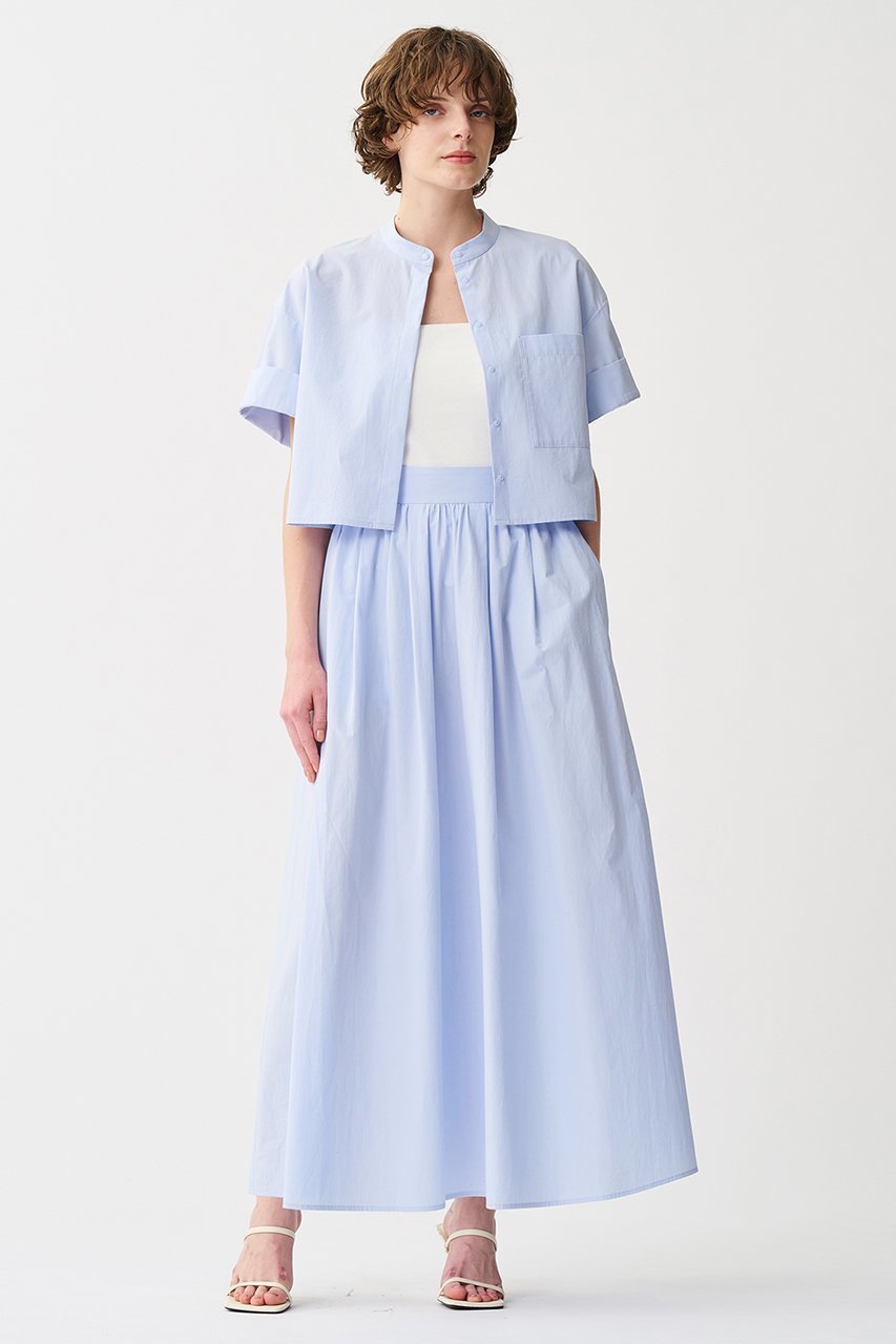 【アンクレイヴ/uncrave】のカラータイプライター /ショートシャツ 人気、トレンドファッション・服の通販 founy(ファニー) 　ファッション　Fashion　レディースファッション　Fashion for Women　トップス・カットソー　Cut & Sew Tops　シャツ・ブラウス・オフィスカジュアル　Elegant Blouses & Button-Ups　インド　Indian Textile　オーガニック　Organic Cotton　クロップド　Cropped, Short Length　ショート　Short, Short Length　スリーブ　Sleeve, Long Sleeve / Short Sleeve　タイプライター　Typewriter Fabric, Crisp Cotton　トレンド　Trend, Trending Now　バランス　Balance, Style Balance　フロント　Front, Front Design　モダン　Modern, Contemporary　リラックス　Relax, Relaxed Fit　other-7|ID: prp329100004504498 ipo3291000000032907995