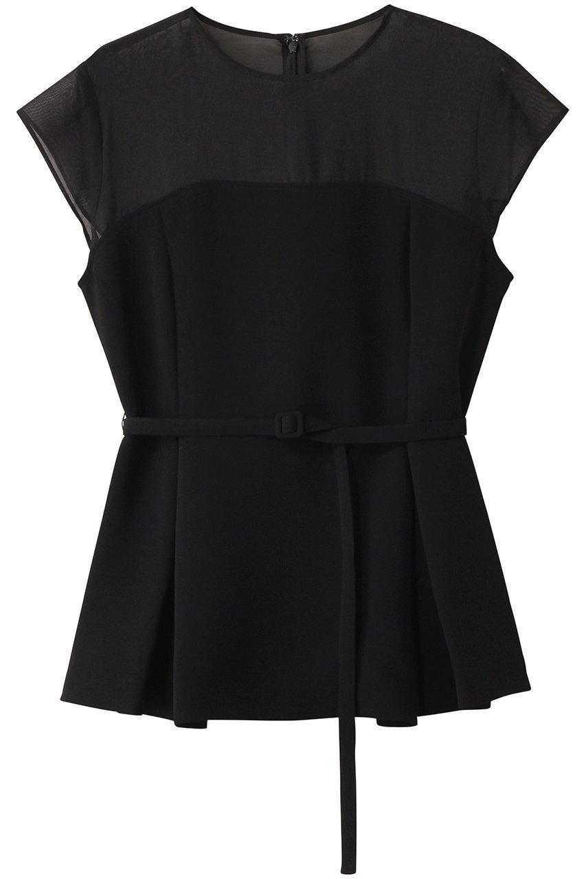 【アンクレイヴ/uncrave】のウォッシャブルダブルクロス /ビスチェブラウス(フレンチスリーブ) インテリア・キッズ・メンズ・レディースファッション・服の通販 founy(ファニー) ファッション Fashion レディースファッション Fashion for Women トップス・カットソー Cut & Sew Tops シャツ・ブラウス・オフィスカジュアル Elegant Blouses & Button-Ups ビスチェ Bustiers & Corset Tops / Layered Bustier Style おすすめ Recommended / Our Picks ウォッシャブル Machine Washable シアー Sheer, See-Through ショート Short, Short Length スリーブ Sleeve, Long Sleeve / Short Sleeve ダブル Double, Double-Breasted フレンチ French, French Style ペプラム Peplum, Flared Hem マニッシュ Mannish, Boyish モダン Modern, Contemporary エレガント 上品 Elegant ブラック|ID: prp329100004504501 ipo3291000000036392369