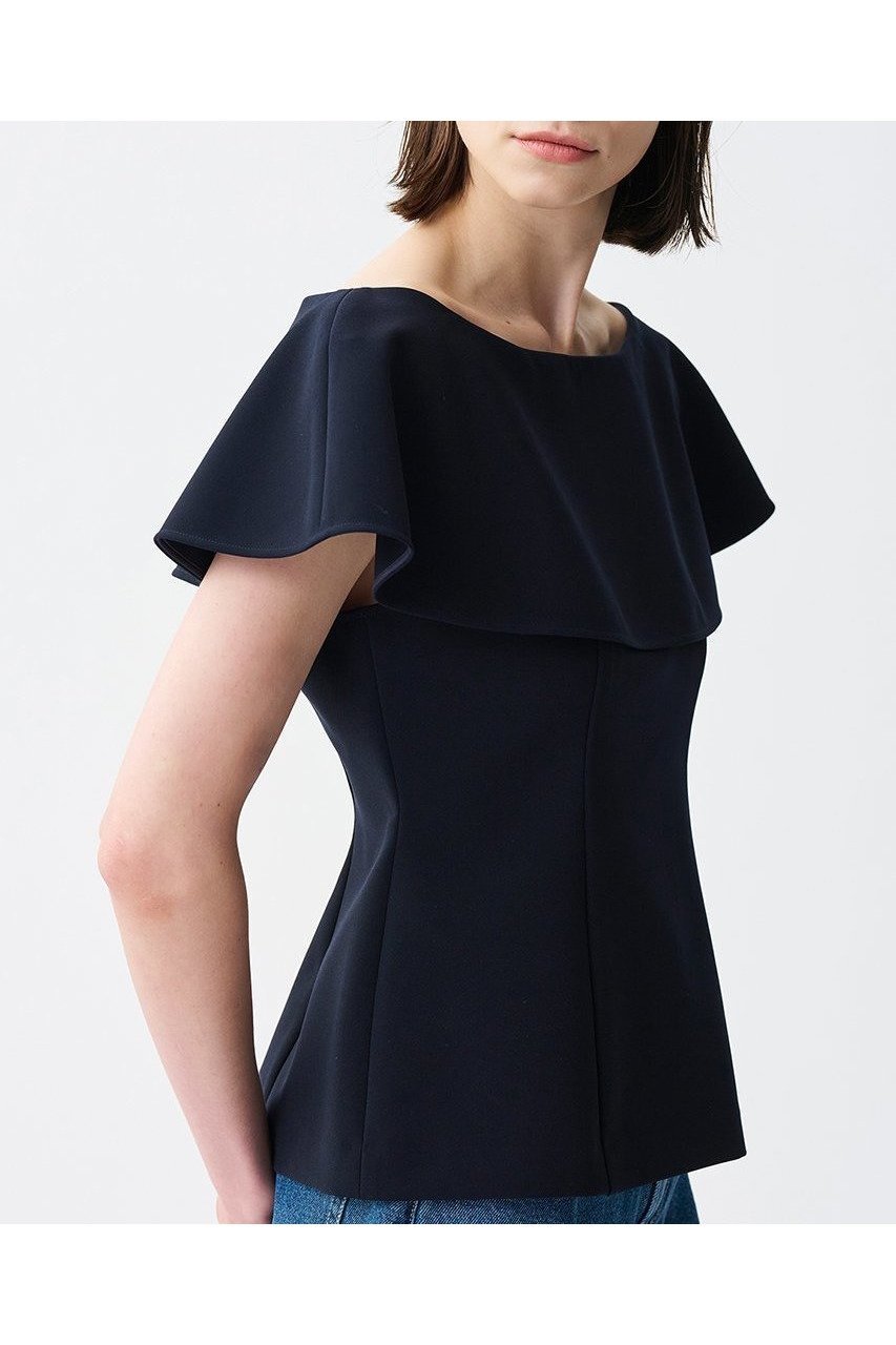 【アンクレイヴ/uncrave】のプルーフダブルクロス/ブラウス 人気、トレンドファッション・服の通販 founy(ファニー) 　ファッション　Fashion　レディースファッション　WOMEN　トップス・カットソー　Tops/Tshirt　シャツ/ブラウス　Shirts/Blouses　おすすめ　Recommend　ショルダー　Shoulder　ショート　Short　ストレッチ　Stretch　スリーブ　Sleeve　ペプラム　Peplum　ラッフル　Raffle　再入荷　Restock/Back In Stock/Re Arrival　other-7|ID: prp329100004504503 ipo3291000000031790607