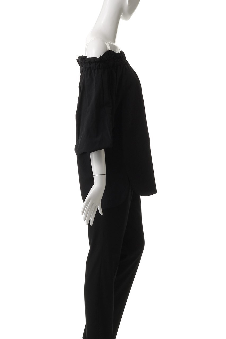 【アンクレイヴ/uncrave】のライトプルーフナイロン オフショルダーブラウス 人気、トレンドファッション・服の通販 founy(ファニー) 　ファッション　Fashion　レディースファッション　WOMEN　トップス・カットソー　Tops/Tshirt　シャツ/ブラウス　Shirts/Blouses　エレガント 上品　Elegant　オフショルダー　Off Shoulder　ギャザー　Gather　軽量　Lightweight　ショート　Short　スリーブ　Sleeve　フェミニン　Feminine　ボトム　Bottom　リボン　Ribbon　おすすめ　Recommend　other-3|ID: prp329100004504505 ipo3291000000031790620