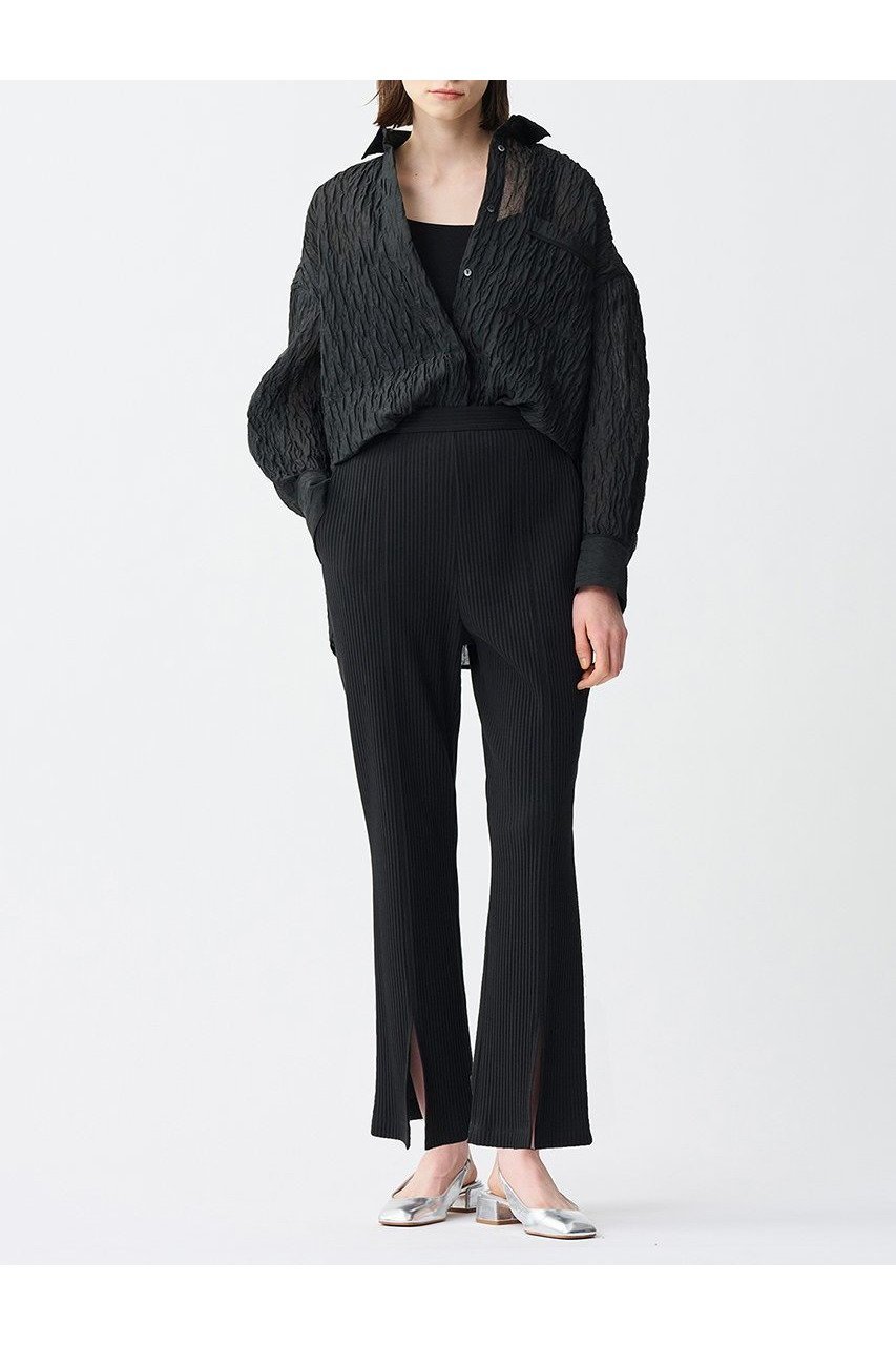 【アンクレイヴ/uncrave】のシアー ジャガード シャツ 人気、トレンドファッション・服の通販 founy(ファニー) 　ファッション　Fashion　レディースファッション　WOMEN　トップス・カットソー　Tops/Tshirt　シャツ/ブラウス　Shirts/Blouses　エアリー　Airy　カフス　Cuffs　シアー　Sheer　ジャカード　Jacquard　スリーブ　Sleeve　ポケット　Pocket　ロング　Long　other-7|ID: prp329100004504506 ipo3291000000031790641