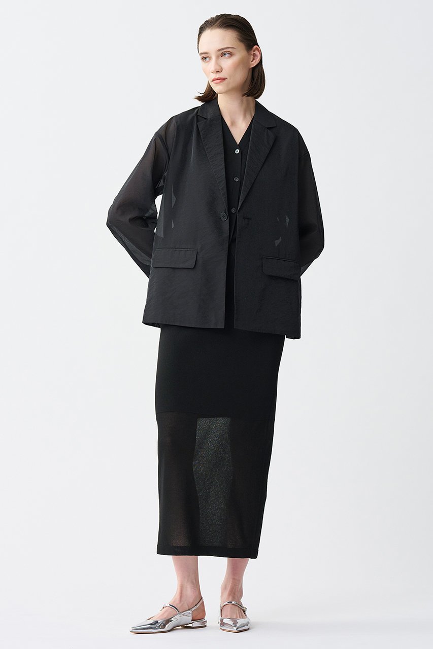 【アンクレイヴ/uncrave】のシアーニット /Iラインスカート 人気、トレンドファッション・服の通販 founy(ファニー) 　ファッション　Fashion　レディースファッション　Fashion for Women　スカート　Skirts　ロングスカート　Long Skirts / Maxi & Midi Skirts　シアー　Sheer, See-Through　ロング　Long, Long-Length　夏　Summer　春　Spring　S/S・春夏　SS, Spring/Summer, Warm Season　other-7|ID: prp329100004504508 ipo3291000000035279262