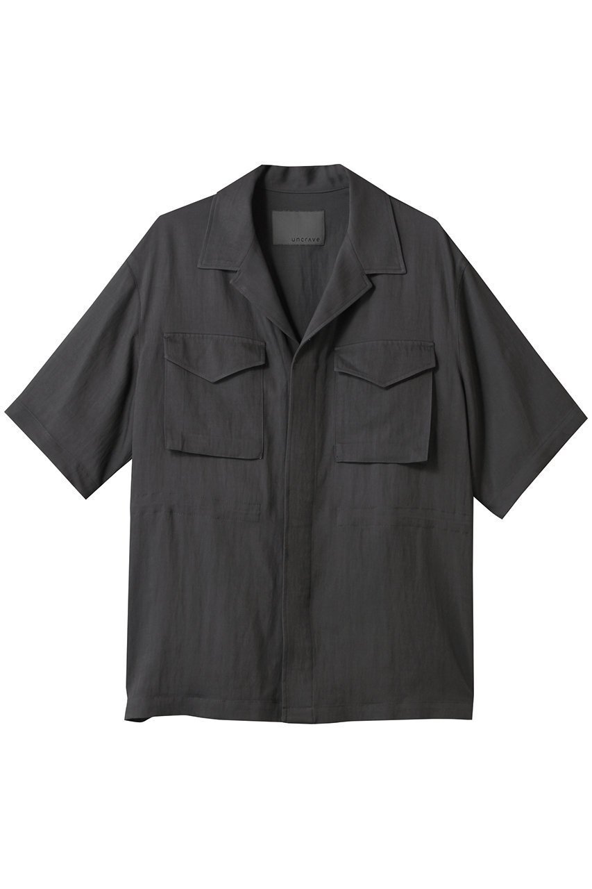 【アンクレイヴ/uncrave】のドレープツイル ジャケット インテリア・キッズ・メンズ・レディースファッション・服の通販 founy(ファニー) 　ファッション　Fashion　レディースファッション　WOMEN　アウター　Coat Outerwear　ジャケット　Jackets　ジャケット　Jacket　ミリタリー　Military　夏　Summer　ブルーグレー|ID: prp329100004504516 ipo3291000000031790719