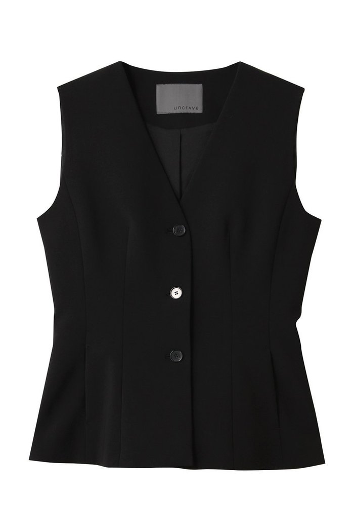 【アンクレイヴ/uncrave】のプルーフダブルクロス/ジレ インテリア・キッズ・メンズ・レディースファッション・服の通販 founy(ファウニー) https://founy.com/ ファッション Fashion レディースファッション Fashion for Women アウター Coat / Outerwear Collection レディースジャケット・軽アウター Jackets ジャケット Jacket, Outerwear ストレッチ Stretch, Stretchy Fabric ベスト Vest, Waistcoat |ID: prp329100004504519 ipo3291000000036758360