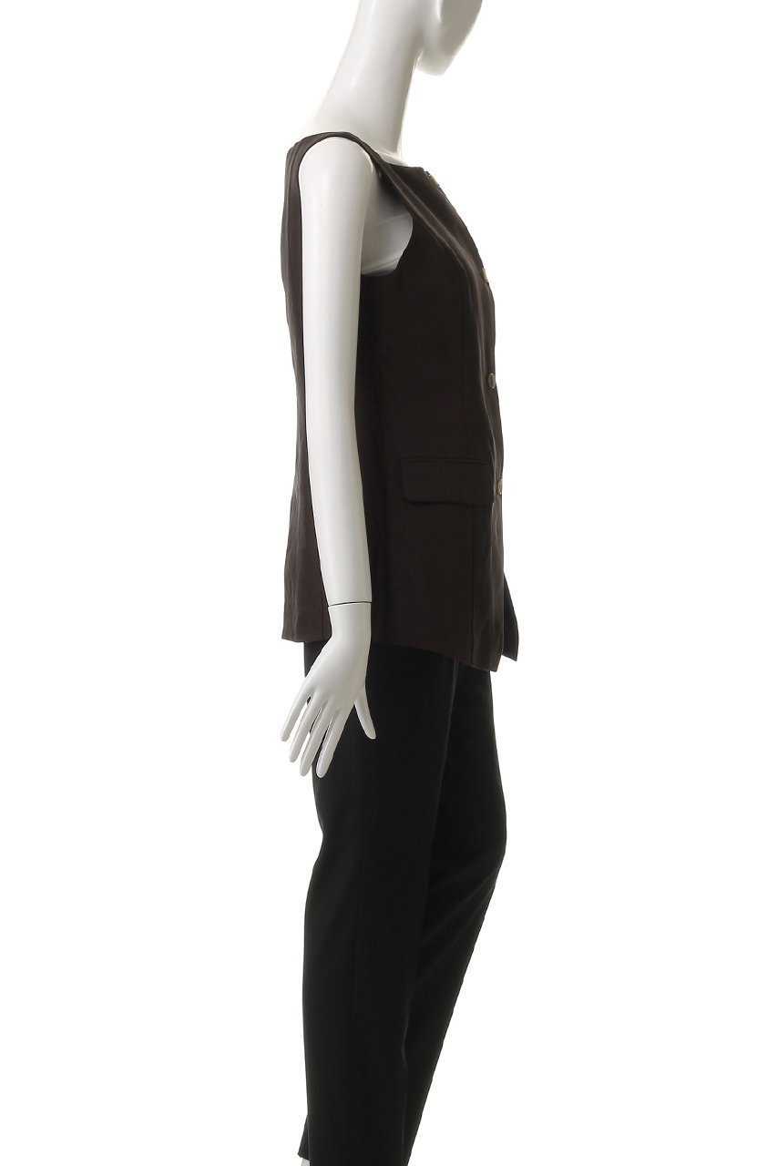【アンクレイヴ/uncrave】のライトリネン ジレ 人気、トレンドファッション・服の通販 founy(ファニー) 　ファッション　Fashion　レディースファッション　Fashion for Women　アウター　Coat / Outerwear Collection　レディースジャケット・軽アウター　Jackets　シェイプ　Shape, Slim Fit　ジャケット　Jacket, Outerwear　スクエア　Square, Square Shape　ベスト　Vest, Waistcoat　リネン　Linen, Linen Fabric　other-3|ID: prp329100004504521 ipo3291000000032949856