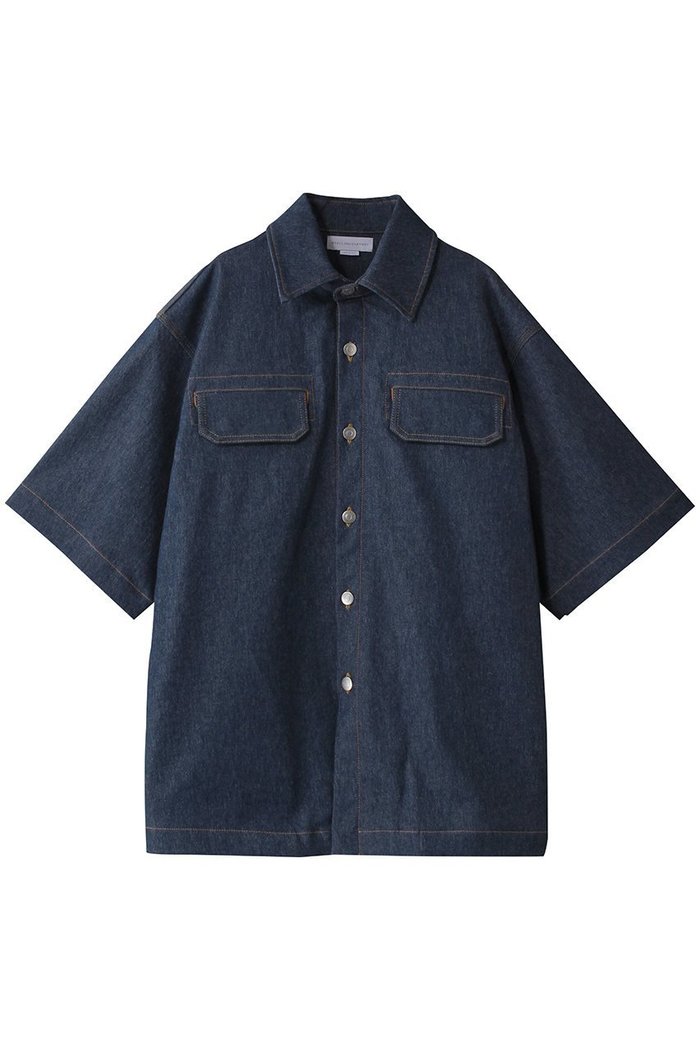 【ステラ マッカートニー/STELLA McCARTNEY】のデニムショートスリーブオーバーシャツ インテリア・キッズ・メンズ・レディースファッション・服の通販 founy(ファニー) https://founy.com/ ファッション Fashion レディースファッション Fashion for Women トップス・カットソー Cut & Sew Tops シャツ・ブラウス・オフィスカジュアル Elegant Blouses & Button-Ups おすすめ Recommended / Our Picks ショート Short, Short Length スリーブ Sleeve, Long Sleeve / Short Sleeve セットアップ Set-Up, Coordinated Outfit デニム Denim, Jeans Material フレア Flare, Flared 定番 Standard, Basic Item |ID: prp329100004504547 ipo3291000000032907919