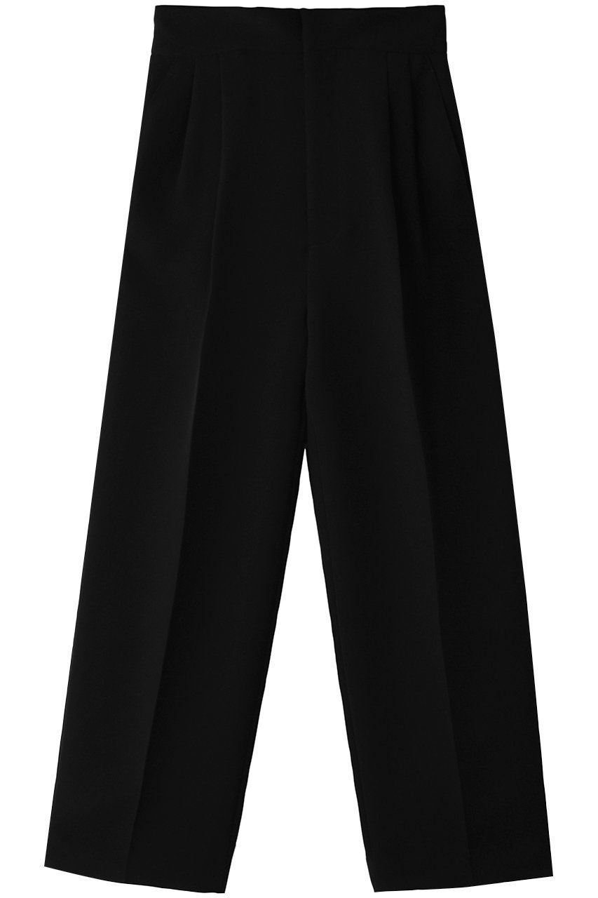 【アンクレイヴ/uncrave】のウォッシャブルダブルクロス /ワイドパンツ インテリア・キッズ・メンズ・レディースファッション・服の通販 founy(ファニー) 　ファッション　Fashion　レディースファッション　WOMEN　パンツ　Pants　ジャケット　Jacket　フォルム　Form　フロント　Front　ボトム　Bottom　ワイド　Wide　ブラック|ID: prp329100004504553 ipo3291000000032348562
