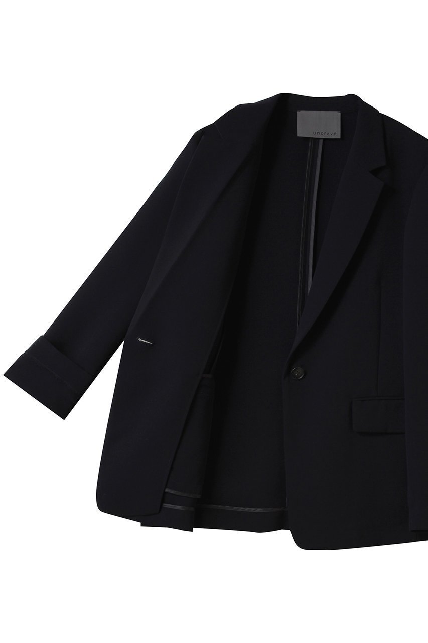 【アンクレイヴ/uncrave】のウォッシャブルダブルクロス /ジャケット 人気、トレンドファッション・服の通販 founy(ファニー) 　ファッション　Fashion　レディースファッション　WOMEN　アウター　Coat Outerwear　ジャケット　Jackets　シンプル　Simple　ジャケット　Jacket　ダブル　Double　フォルム　Form　マニッシュ　Mannish　エレガント 上品　Elegant　ビジネス 仕事 通勤　Business　other-6|ID: prp329100004504559 ipo3291000000031791036