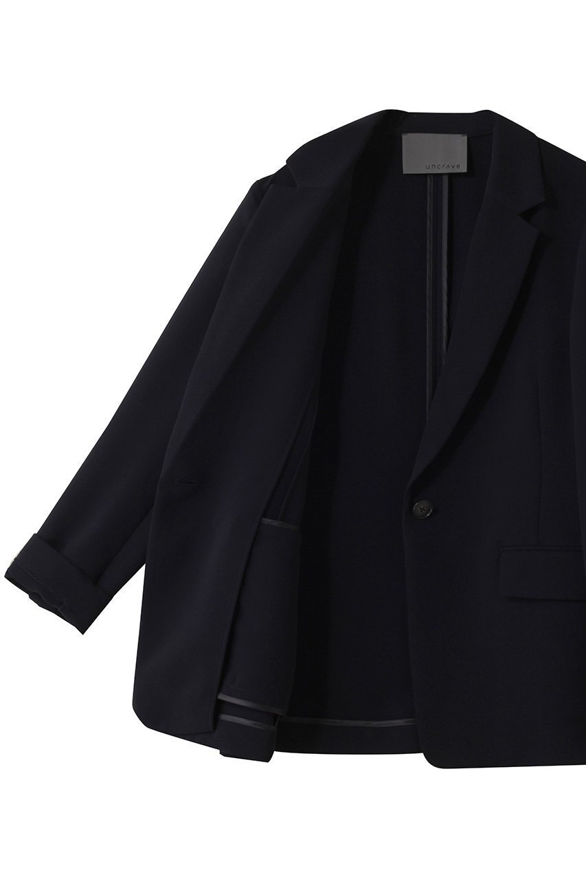 【アンクレイヴ/uncrave】のウォッシャブルダブルクロス /ジャケット 人気、トレンドファッション・服の通販 founy(ファニー) 　ファッション　Fashion　レディースファッション　WOMEN　アウター　Coat Outerwear　ジャケット　Jackets　おすすめ　Recommend　シンプル　Simple　ジャケット　Jacket　セットアップ　Set Up　ダブル　Double　エレガント 上品　Elegant　other-6|ID: prp329100004504560 ipo3291000000031791044