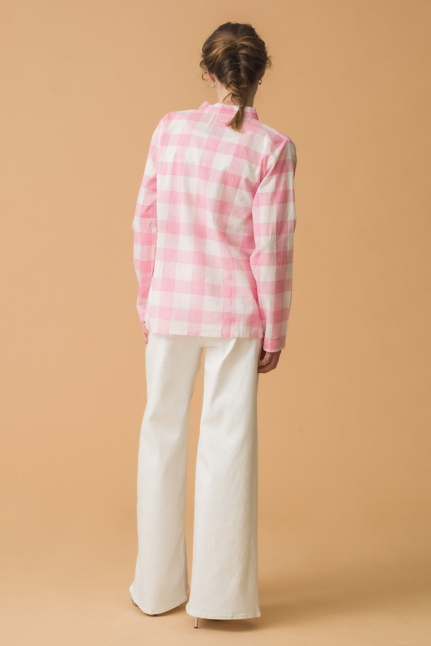 【エスゼット ブロックプリント/SZ Blockprints】のDOUCE TOP WEAVE スキッパープルオーバーシャツ 人気、トレンドファッション・服の通販 founy(ファニー) 　ファッション　Fashion　レディースファッション　Fashion for Women　トップス・カットソー　Cut & Sew Tops　シャツ・ブラウス・オフィスカジュアル　Elegant Blouses & Button-Ups　カジュアルプルオーバー・ニットトップス　Pullovers & Knit Tops / Casual Pullovers　ガーリー　Girly, Feminine Style　スリーブ　Sleeve, Long Sleeve / Short Sleeve　トレンド　Trend, Trending Now　ロング　Long, Long-Length　夏　Summer　春　Spring　S/S・春夏　SS, Spring/Summer, Warm Season　other-7|ID: prp329100004504574 ipo3291000000032909492