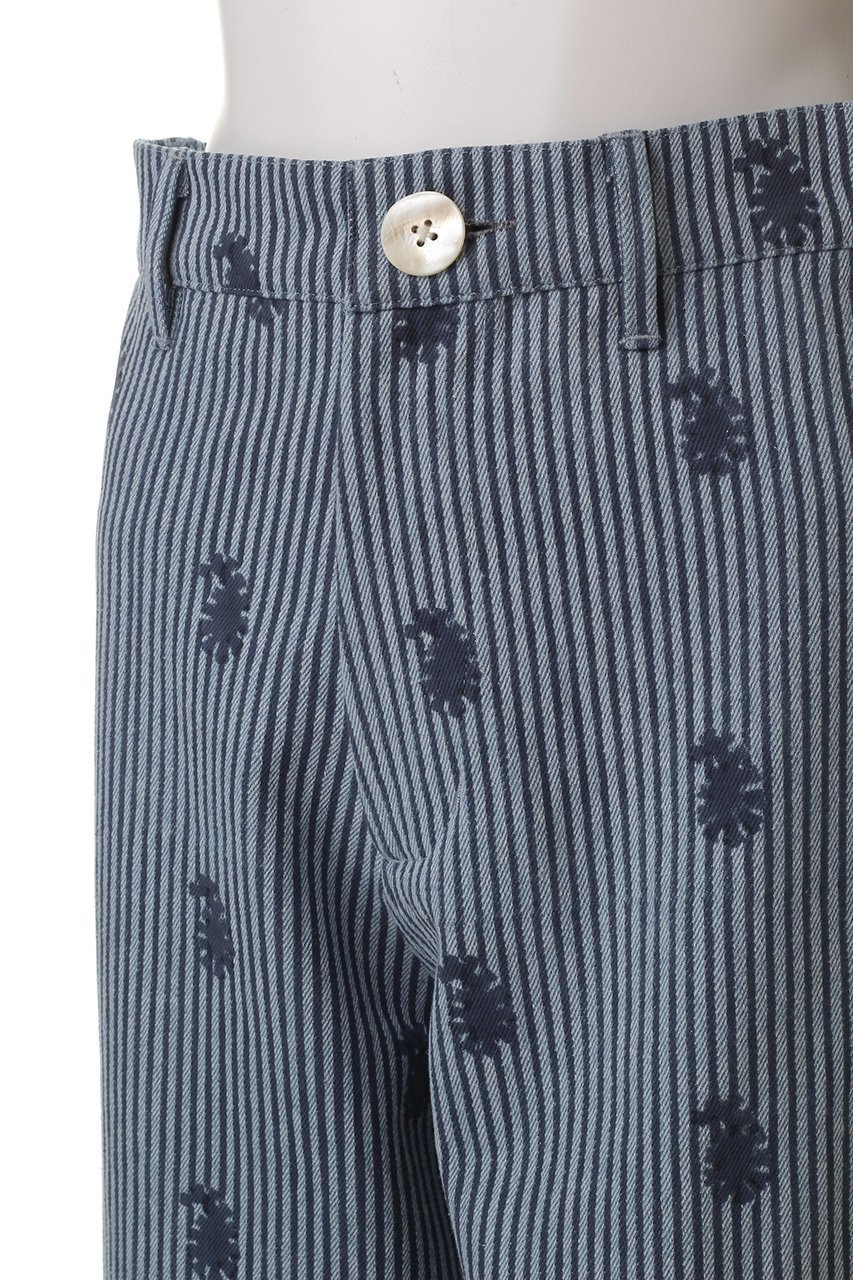 【エスゼット ブロックプリント/SZ Blockprints】のDISCO PANTS THIN STRIPE PAISLEY デニムワイドパンツ 人気、トレンドファッション・服の通販 founy(ファニー) ファッション Fashion レディースファッション Fashion for Women パンツ Pants & Trousers デニムパンツ・ジーンズ・美脚デニム Denim Jeans & Pants エアリー Airy Texture クロップド Cropped, Short Length ストライプ Stripe, Striped Pattern デニム Denim, Jeans Material ペイズリー Paisley, Ethnic Pattern other-5|ID: prp329100004504578 ipo3291000000035699728