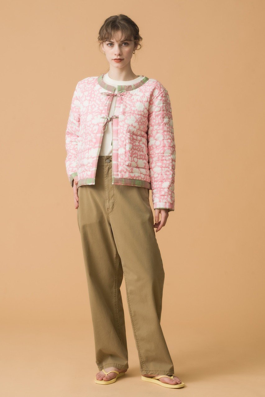 【エスゼット ブロックプリント/SZ Blockprints】のPOPPY JACKET TARTAN リバーシブルジャケット 人気、トレンドファッション・服の通販 founy(ファニー) ファッション Fashion レディースファッション Fashion for Women アウター Coat / Outerwear Collection レディースジャケット・軽アウター Jackets クロップド Cropped, Short Length ジャケット Jacket, Outerwear トレンド Trend, Trending Now フィット Fit, Slim Fit ボックス Boxy, Box Shape ポケット Pocket, Pocket Detail リボン Ribbon, Bow other-8|ID: prp329100004504579 ipo3291000000032949410