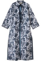 【エスゼット ブロックプリント/SZ Blockprints】のELSA SUMMER COAT BIG PHOOL スタンドカラーコート インディゴ|ID: prp329100004504580 ipo3291000000031791197