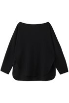 【アンクレイヴ/uncrave】のプリーツリブ ドルマンスリーブトップス ブラック|ID: prp329100004504586 ipo3291000000032845557