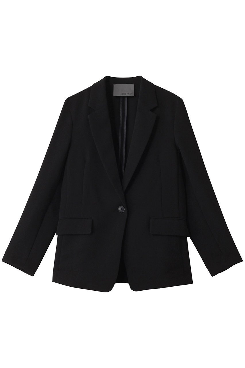 【アンクレイヴ/uncrave】のウォッシャブルダブルクロス ジャケット インテリア・キッズ・メンズ・レディースファッション・服の通販 founy(ファニー) 　ファッション　Fashion　レディースファッション　Fashion for Women　アウター　Coat / Outerwear Collection　レディースジャケット・軽アウター　Jackets　カーディガン　Cardigan, Knitwear　ジャケット　Jacket, Outerwear　エレガント 上品　Elegant　夏　Summer　春　Spring　S/S・春夏　SS, Spring/Summer, Warm Season　ブラック|ID: prp329100004504588 ipo3291000000032952679