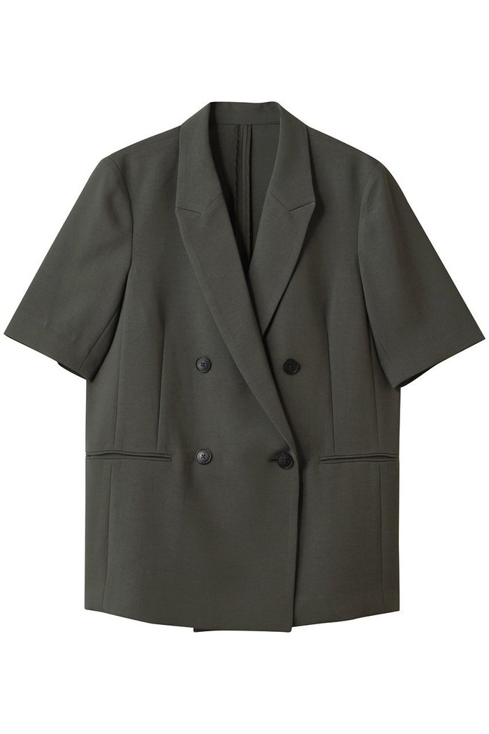 【アンクレイヴ/uncrave】のウォッシャブルドライサップ ハーフスリーブジャケット インテリア・キッズ・メンズ・レディースファッション・服の通販 founy(ファニー) https://founy.com/ ファッション Fashion レディースファッション WOMEN アウター Coat Outerwear ジャケット Jackets ジャケット Jacket バランス Balance 夏 Summer |ID: prp329100004504589 ipo3291000000031791294