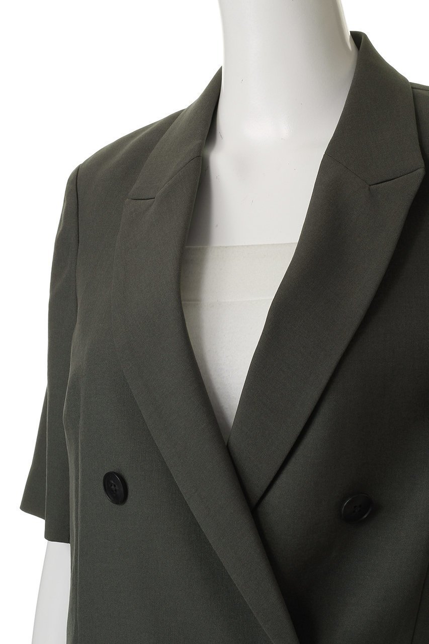 【アンクレイヴ/uncrave】のウォッシャブルドライサップ ハーフスリーブジャケット 人気、トレンドファッション・服の通販 founy(ファニー) 　ファッション　Fashion　レディースファッション　Fashion for Women　アウター　Coat / Outerwear Collection　レディースジャケット・軽アウター　Jackets　ジャケット　Jacket, Outerwear　バランス　Balance, Style Balance　再入荷　Restock / Back in Stock　夏　Summer　other-5|ID: prp329100004504589 ipo3291000000035764509