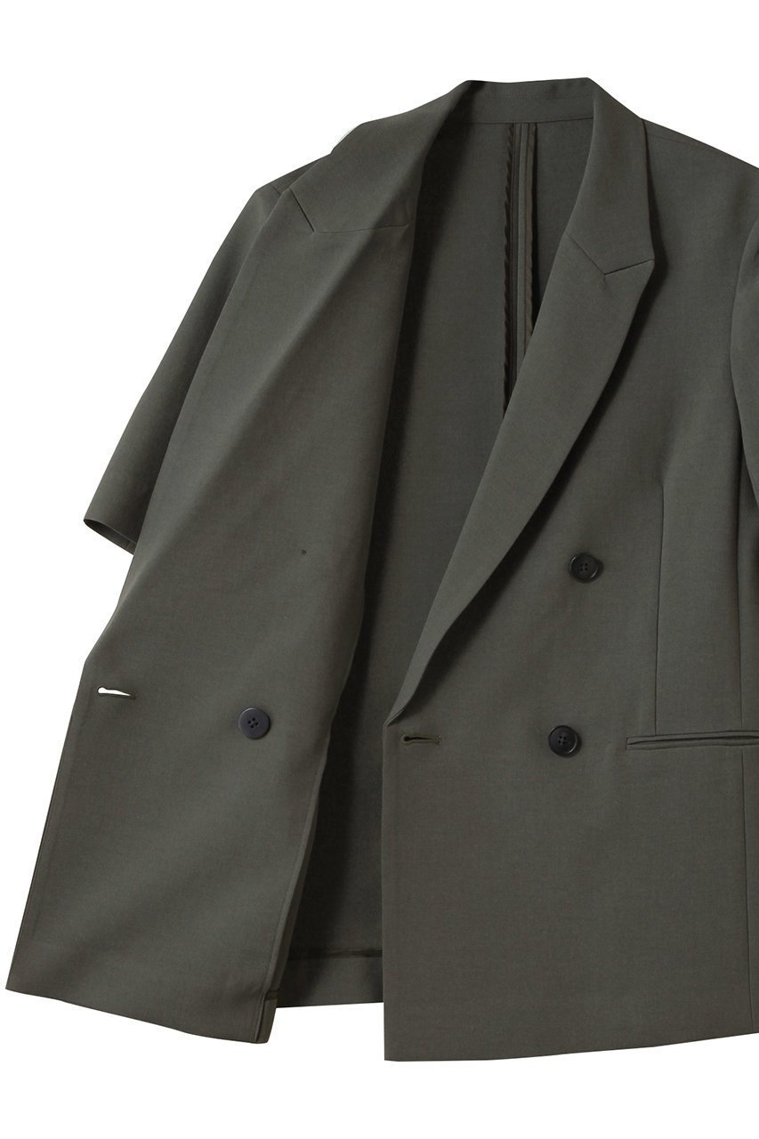 【アンクレイヴ/uncrave】のウォッシャブルドライサップ ハーフスリーブジャケット 人気、トレンドファッション・服の通販 founy(ファニー) 　ファッション　Fashion　レディースファッション　Fashion for Women　アウター　Coat / Outerwear Collection　レディースジャケット・軽アウター　Jackets　ジャケット　Jacket, Outerwear　バランス　Balance, Style Balance　再入荷　Restock / Back in Stock　夏　Summer　other-6|ID: prp329100004504589 ipo3291000000035764510