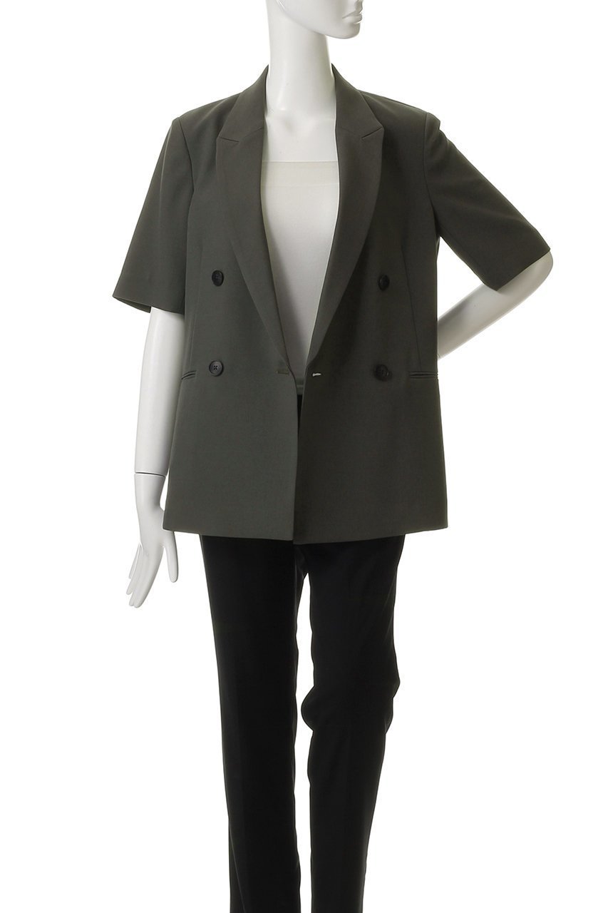 【アンクレイヴ/uncrave】のウォッシャブルドライサップ ハーフスリーブジャケット 人気、トレンドファッション・服の通販 founy(ファニー) 　ファッション　Fashion　レディースファッション　Fashion for Women　アウター　Coat / Outerwear Collection　レディースジャケット・軽アウター　Jackets　ジャケット　Jacket, Outerwear　バランス　Balance, Style Balance　再入荷　Restock / Back in Stock　夏　Summer　other-7|ID: prp329100004504589 ipo3291000000035764511