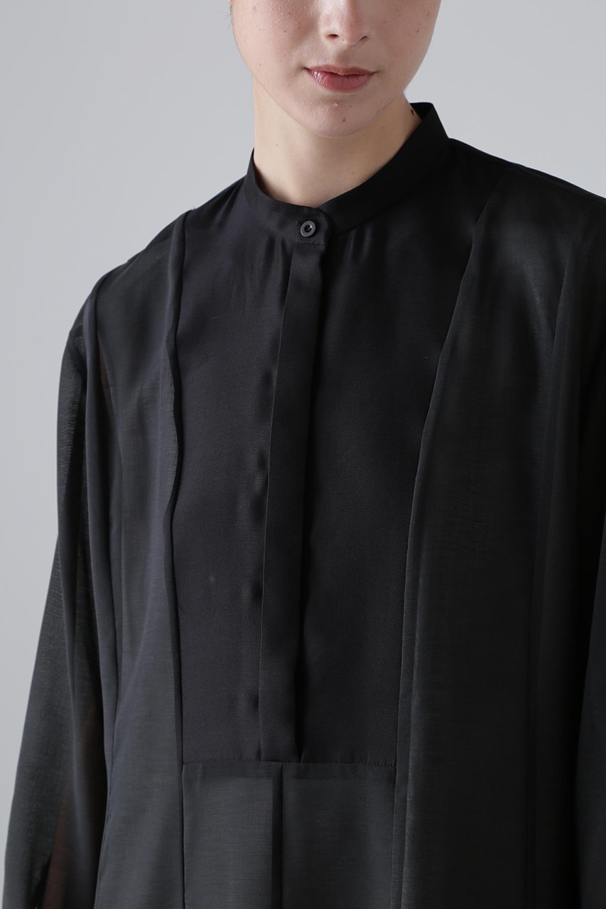 【アドーア/ADORE】のドライタッチオーガンワンピース 人気、トレンドファッション・服の通販 founy(ファニー) 　ファッション　Fashion　レディースファッション　WOMEN　ワンピース　Dress　チュニック　Tunic　アンダー　Under　スリット　Slit　チュニック　Tunic　ドレス　Dress　ロング　Long　other-3|ID: prp329100004504590 ipo3291000000031791438