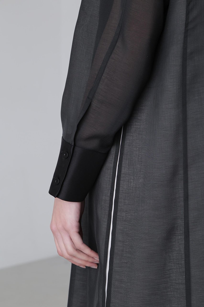 【アドーア/ADORE】のドライタッチオーガンワンピース 人気、トレンドファッション・服の通販 founy(ファニー) 　ファッション　Fashion　レディースファッション　WOMEN　ワンピース　Dress　チュニック　Tunic　アンダー　Under　スリット　Slit　チュニック　Tunic　ドレス　Dress　ロング　Long　other-5|ID: prp329100004504590 ipo3291000000031791440