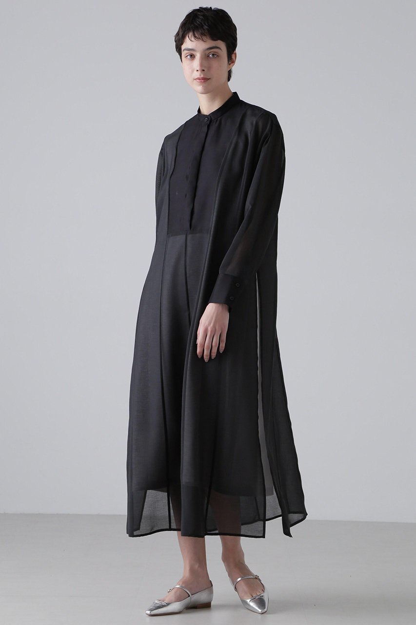 【アドーア/ADORE】のドライタッチオーガンワンピース 人気、トレンドファッション・服の通販 founy(ファニー) 　ファッション　Fashion　レディースファッション　Fashion for Women　ワンピース　Dresses　チュニック　Tunic Tops & Dresses　アンダー　Underwear Essentials　スリット　Slit, Slit Detail　チュニック　Tunic, Long Top　ドレス　Dress, One-Piece　ロング　Long, Long-Length　 other-1|ID: prp329100004504590 ipo3291000000032877764
