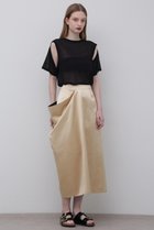 【アドーア/ADORE】のワッシャーサテンスカート ベージュ|ID: prp329100004504595 ipo3291000000035398911