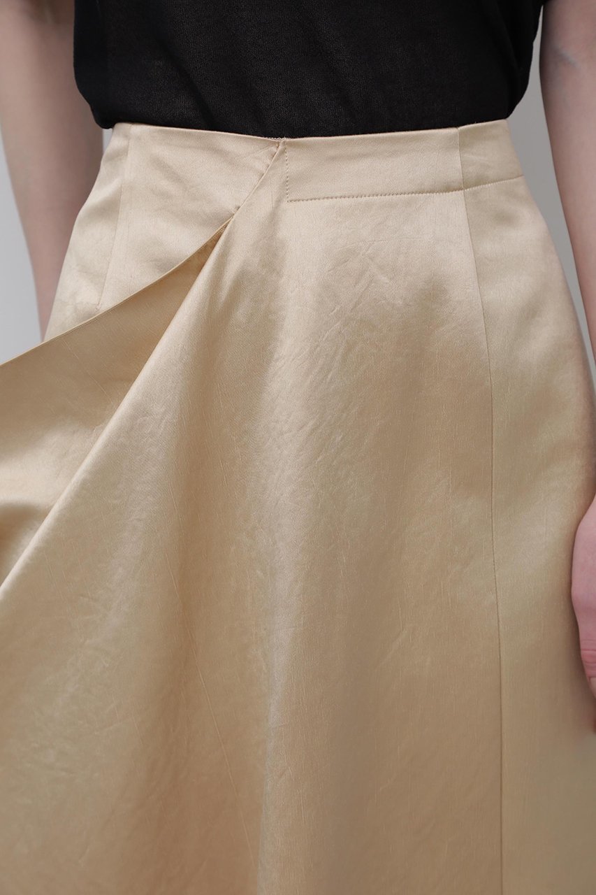 【アドーア/ADORE】のワッシャーサテンスカート 人気、トレンドファッション・服の通販 founy(ファニー) ファッション Fashion レディースファッション Fashion for Women スカート Skirts ロングスカート Long Skirts / Maxi & Midi Skirts アシンメトリー Asymmetrical Style シンプル Simple, Minimal スタンダード Standard, Basic ロング Long, Long-Length ワッシャー Washer, Crinkled Finish エレガント 上品 Elegant other-6|ID: prp329100004504595 ipo3291000000035638356