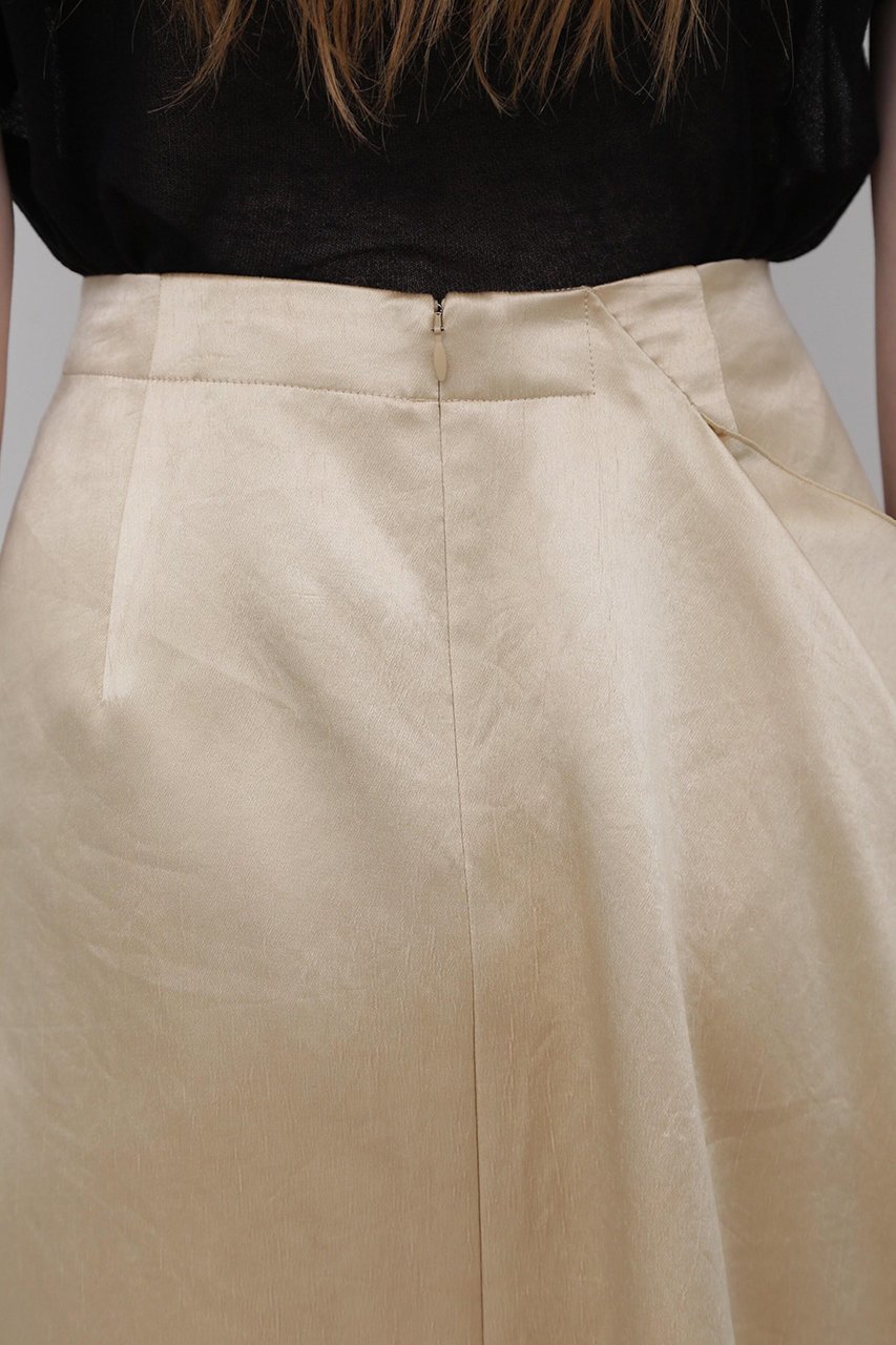 【アドーア/ADORE】のワッシャーサテンスカート 人気、トレンドファッション・服の通販 founy(ファニー) ファッション Fashion レディースファッション Fashion for Women スカート Skirts ロングスカート Long Skirts / Maxi & Midi Skirts アシンメトリー Asymmetrical Style シンプル Simple, Minimal スタンダード Standard, Basic ロング Long, Long-Length ワッシャー Washer, Crinkled Finish エレガント 上品 Elegant other-8|ID: prp329100004504595 ipo3291000000035638358