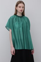 【アドーア/ADORE】のブライトテンセルブラウス グリーン|ID: prp329100004504597 ipo3291000000036143056